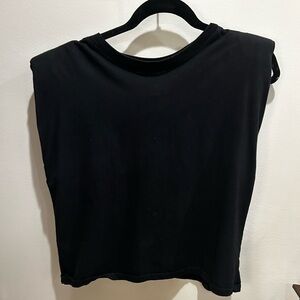 Zara Shoulder Pad Muscle Top